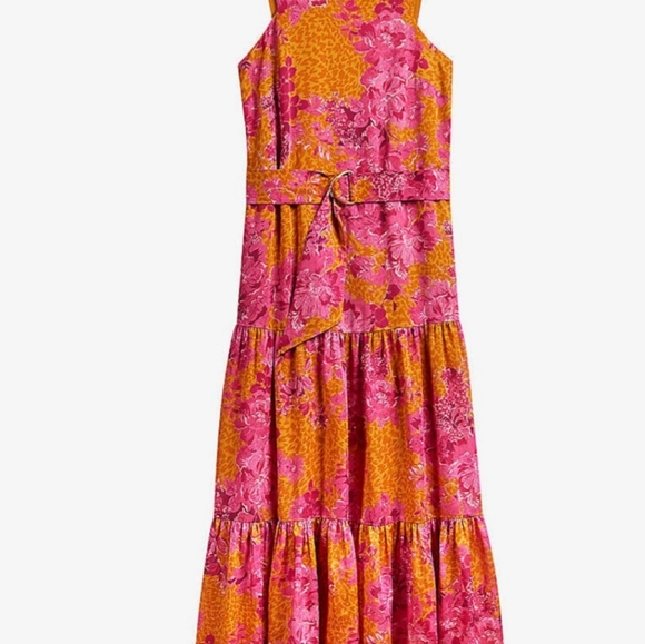 Ted Baker Beautiful flowing Ted Baker Maxi Dress size 2 - Picture 2 of 5